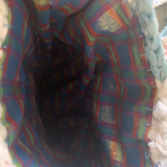 Crochet Plarn crossbody bag Handmade from recycled retail plastic bags - Picture 3 of 3